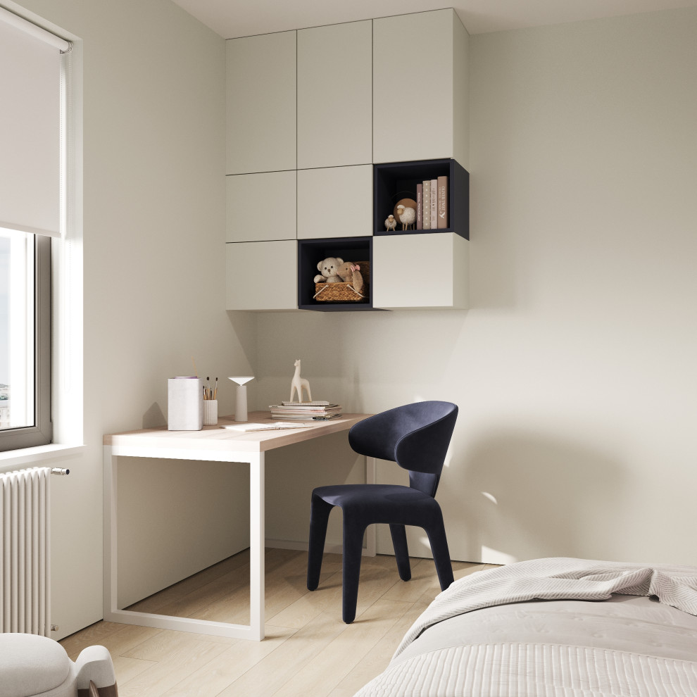 Проект 3-х комн. квартиры для семьи с 2 детьми в ЖК iLona, Санкт-Петербург, 2022