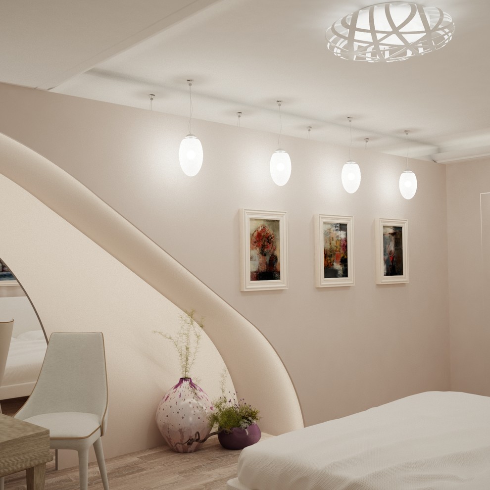 Спальня (ниша под лестницей)