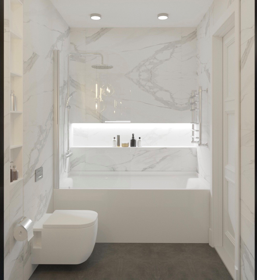 Обложка проекта: Санузел 2-х комнатная квартира