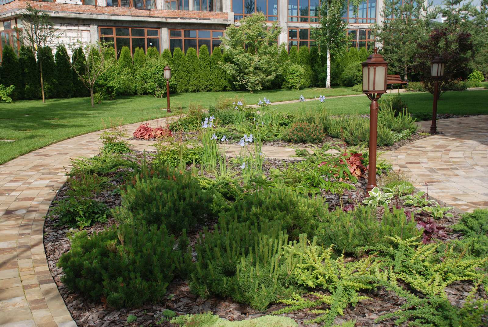 Сад в КП Миллениум Парк