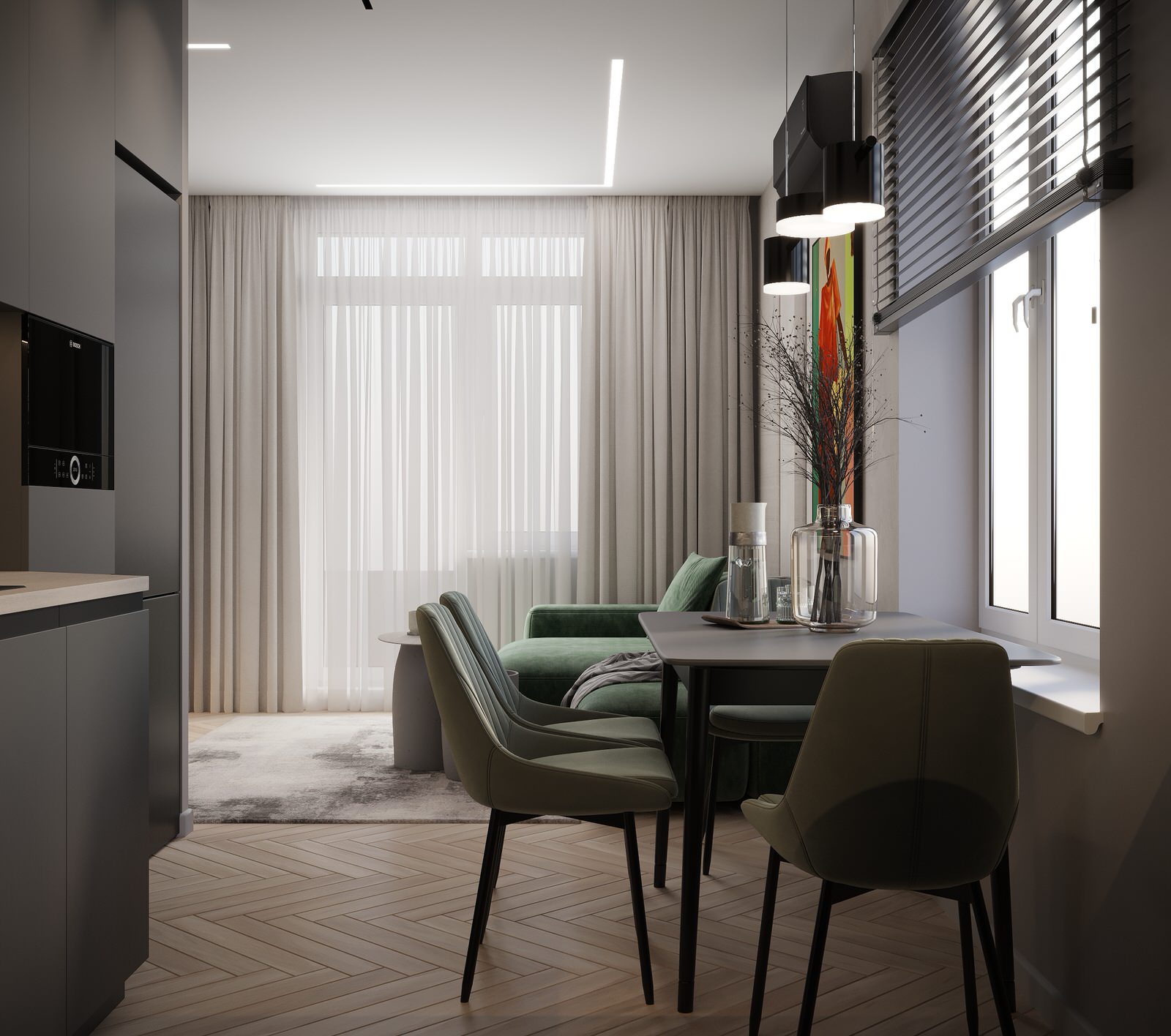 Цвет настроения - зеленый