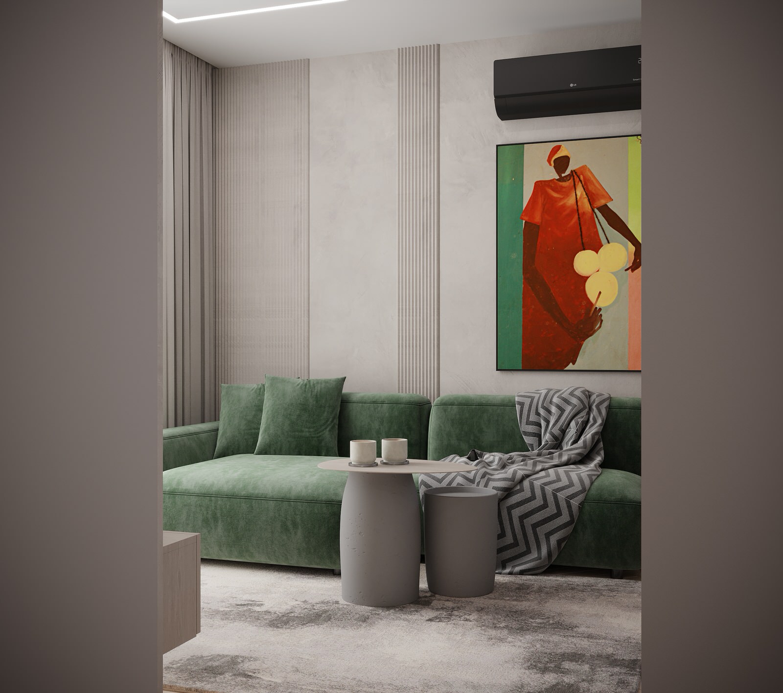 Цвет настроения - зеленый