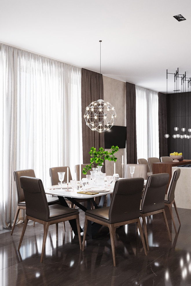 Квартира 200 кв.м. в современном стиле в ЖК Vander Park.