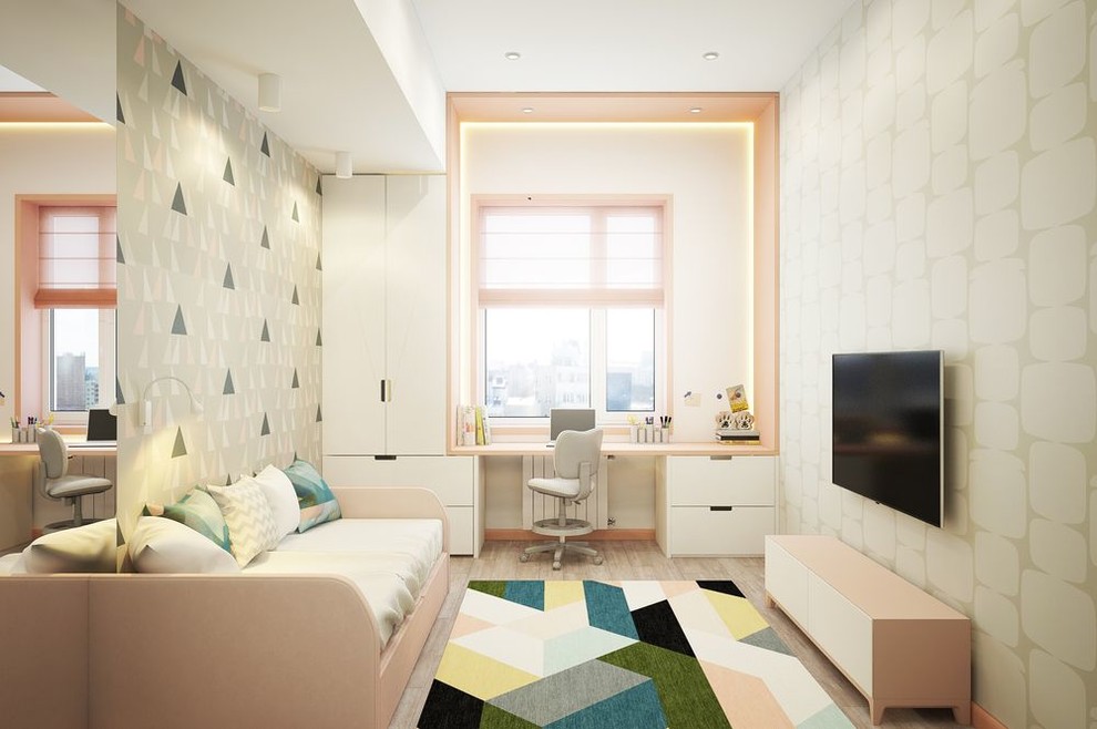 ЖК "Мирный" г. Сургут Дизайнтрехкомнатной квартиры 90м2