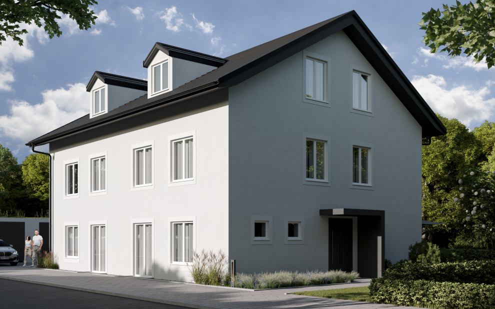 Hausansicht von der Straße