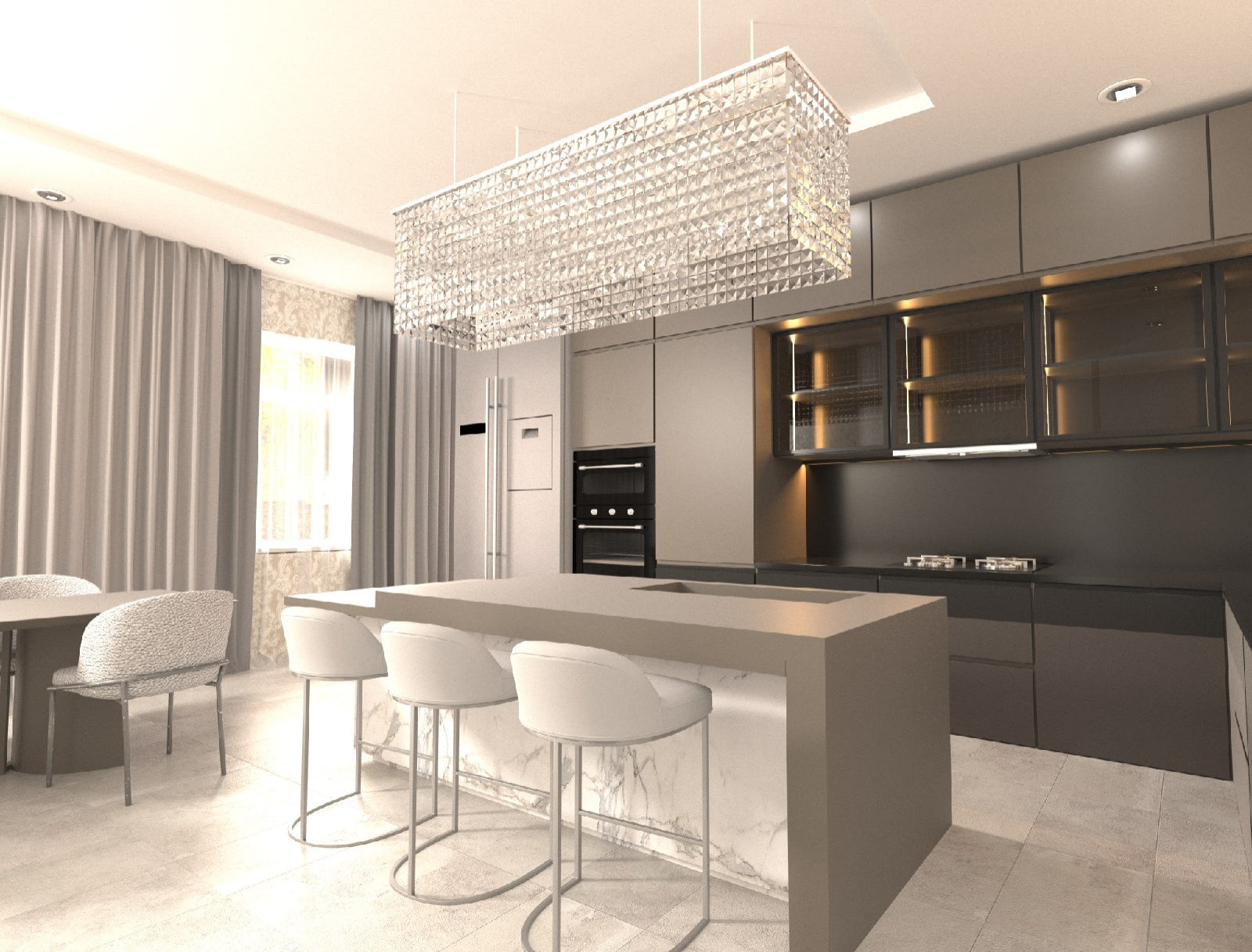 Обложка проекта: Коттедж в уютном сосновом бору