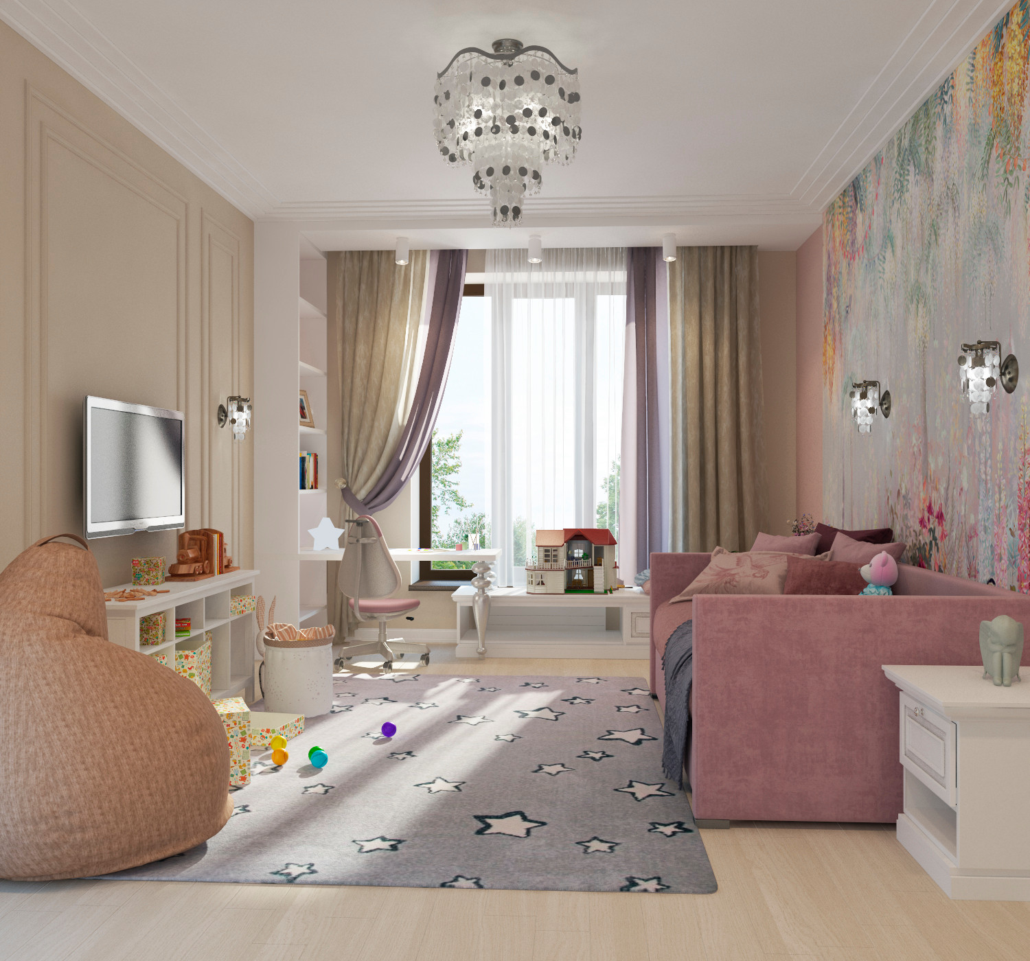 Обложка проекта: детская для девочки