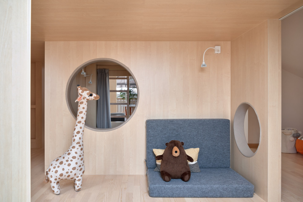 Мансарда для детей. Дизайнер Татьяна Виталина. Публикация AD