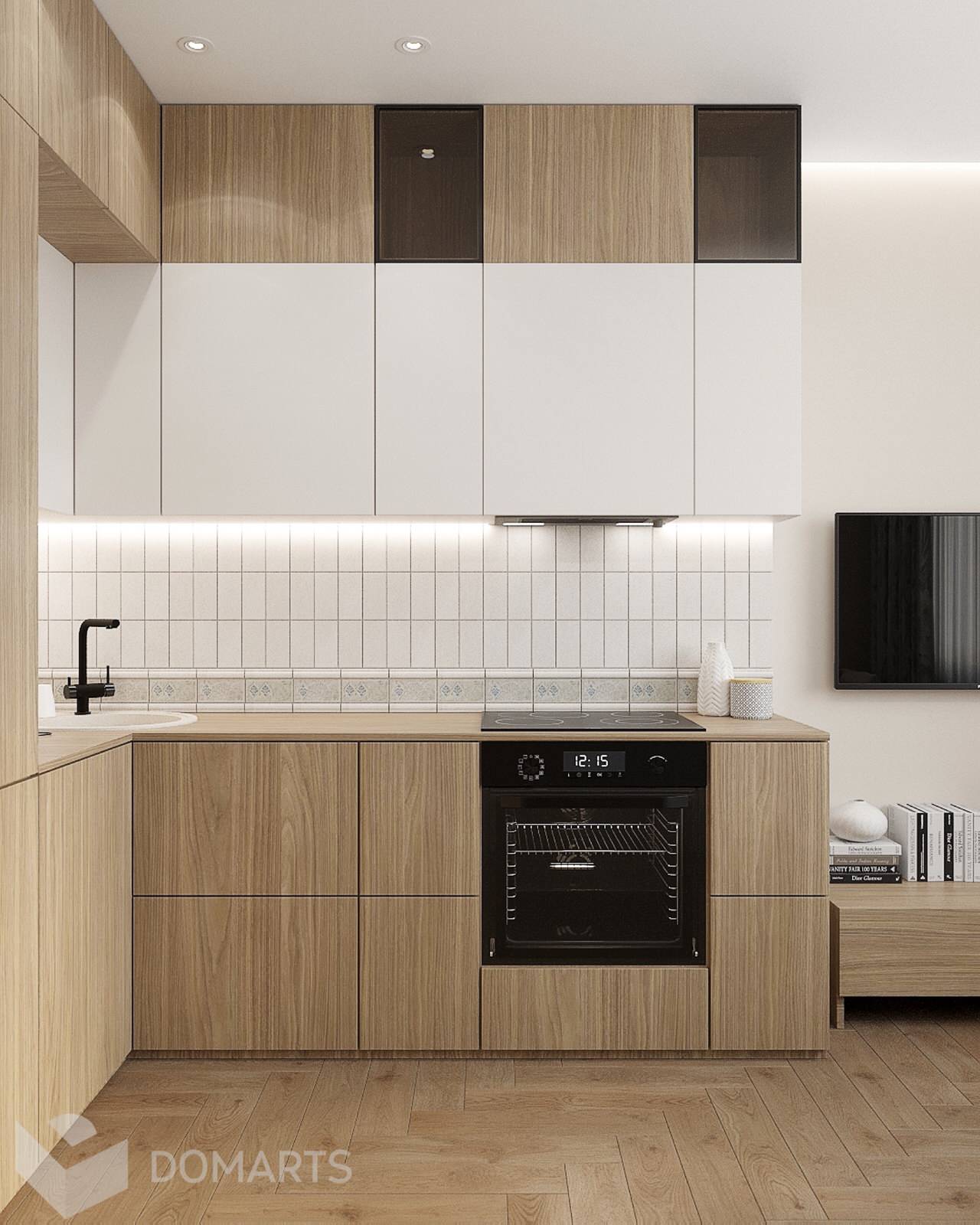 Кухня-гостиная 12,7 м2