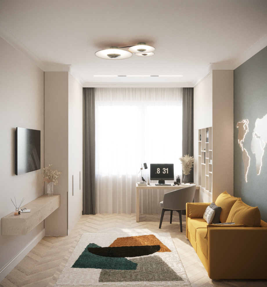 Квартира с камином