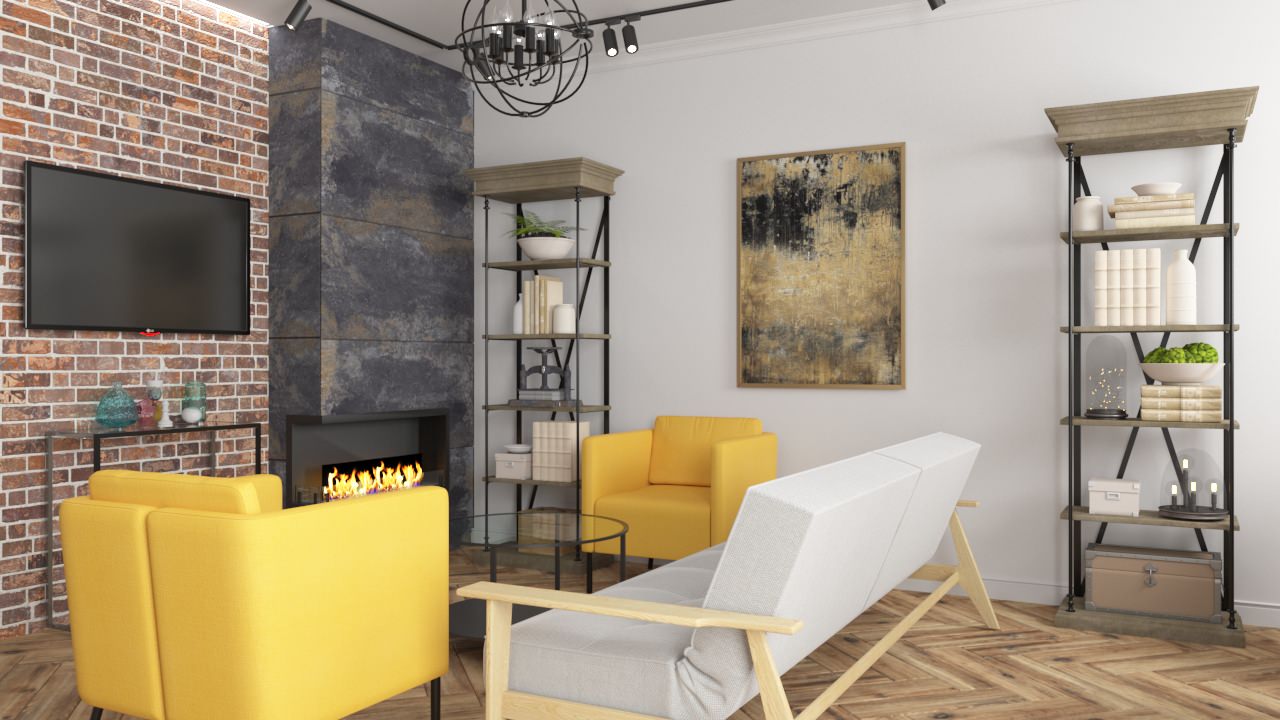 Трёхкомнатная квартира