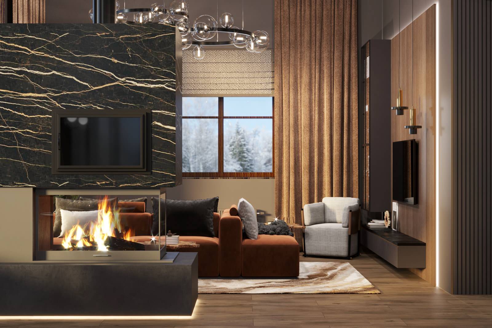 Обложка проекта: Трехэтажный дом для семьи