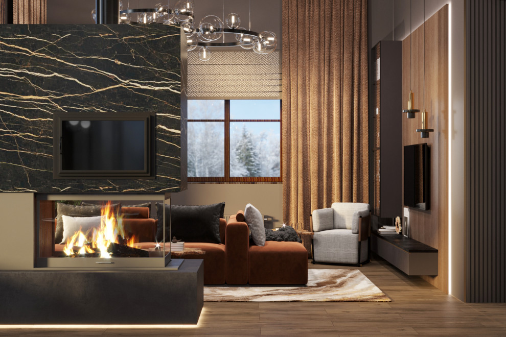 Обложка проекта: Трехэтажный дом для семьи