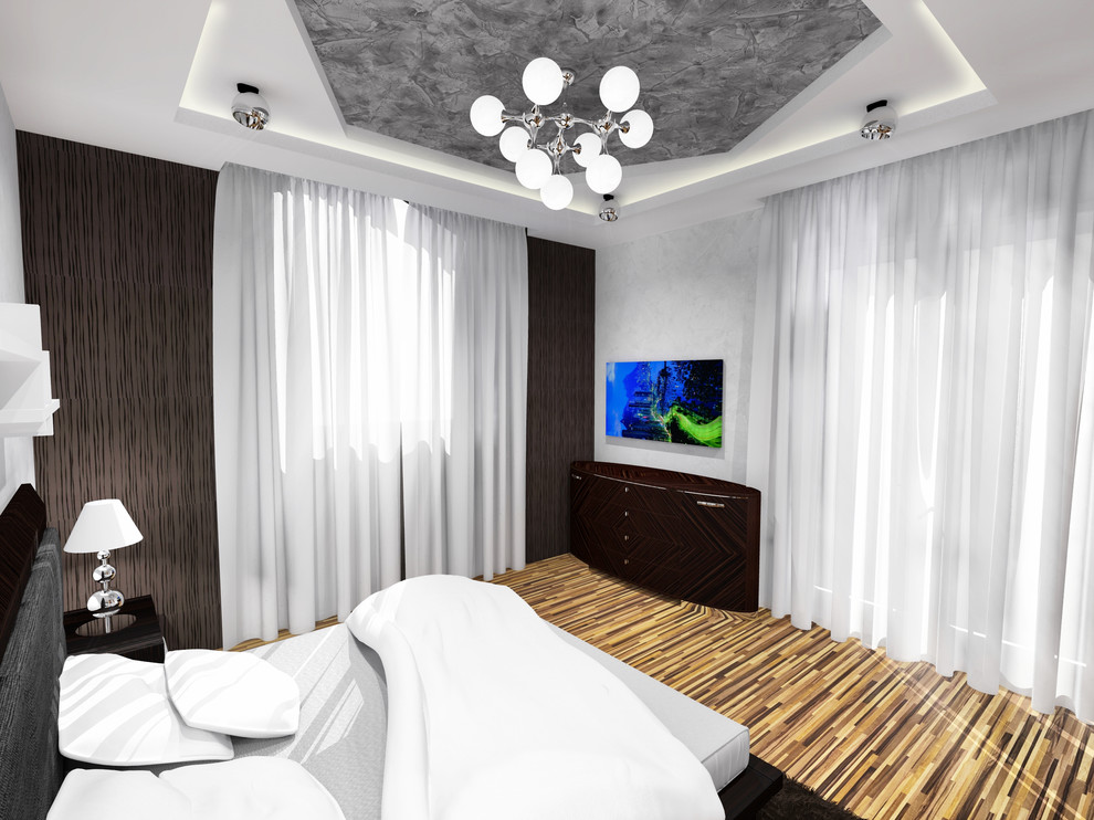 Беверли Хиллз - Лос Анджелес. Дизайн интерьера в современном стиле.