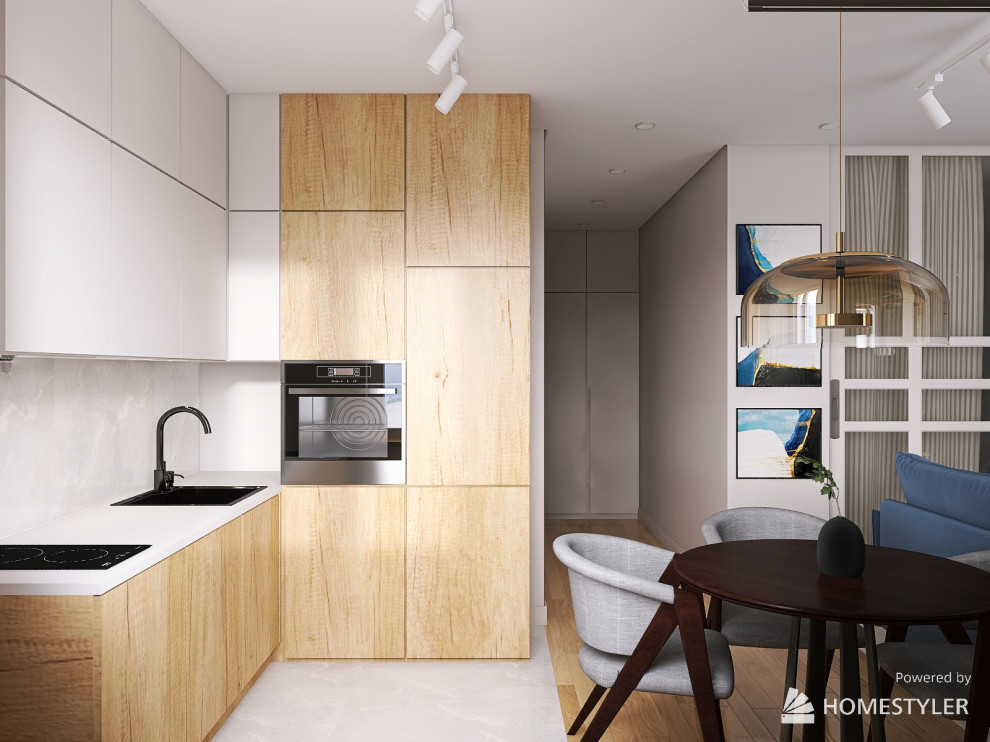 Однокомнатная квартира 51м2 для молодой семьи с ребенком