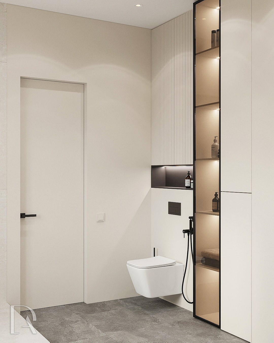 Санузел при мастер-спальне 8 м2