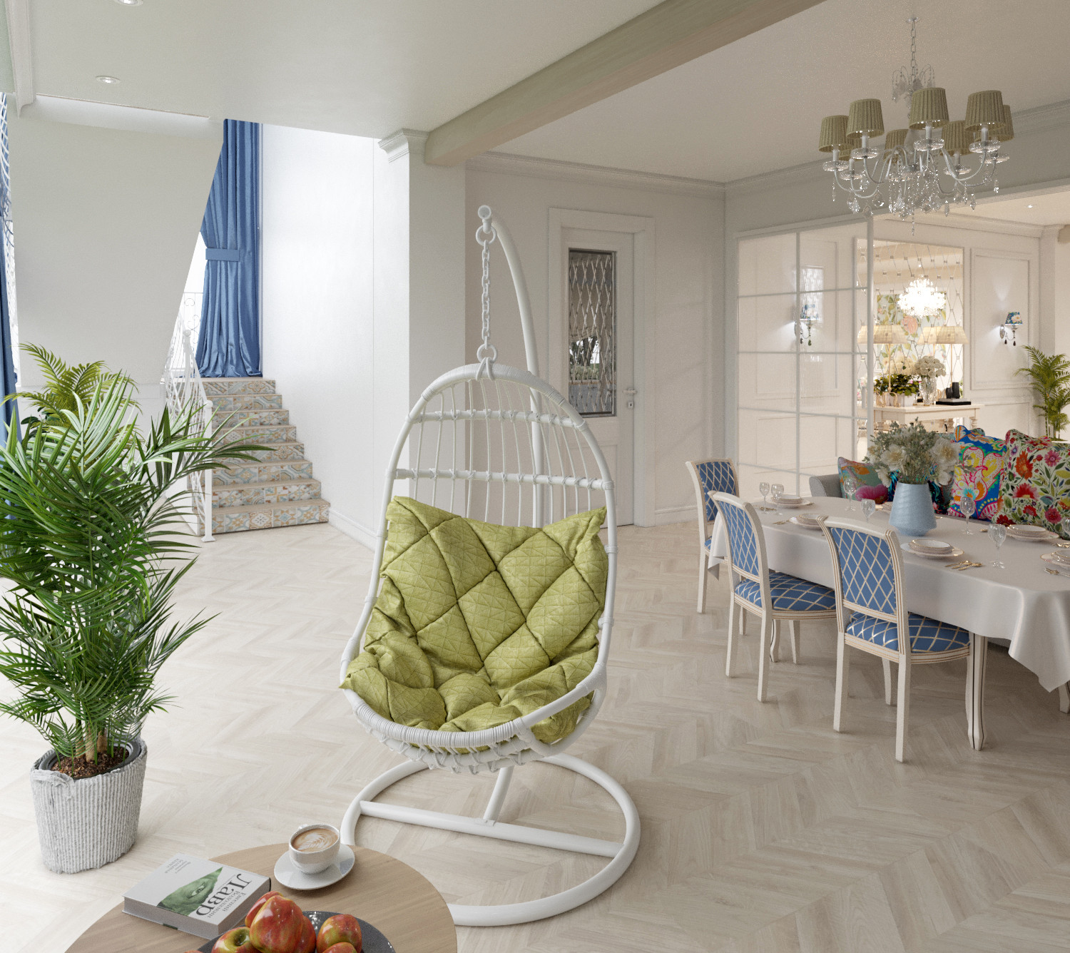 Interior Design in provice style