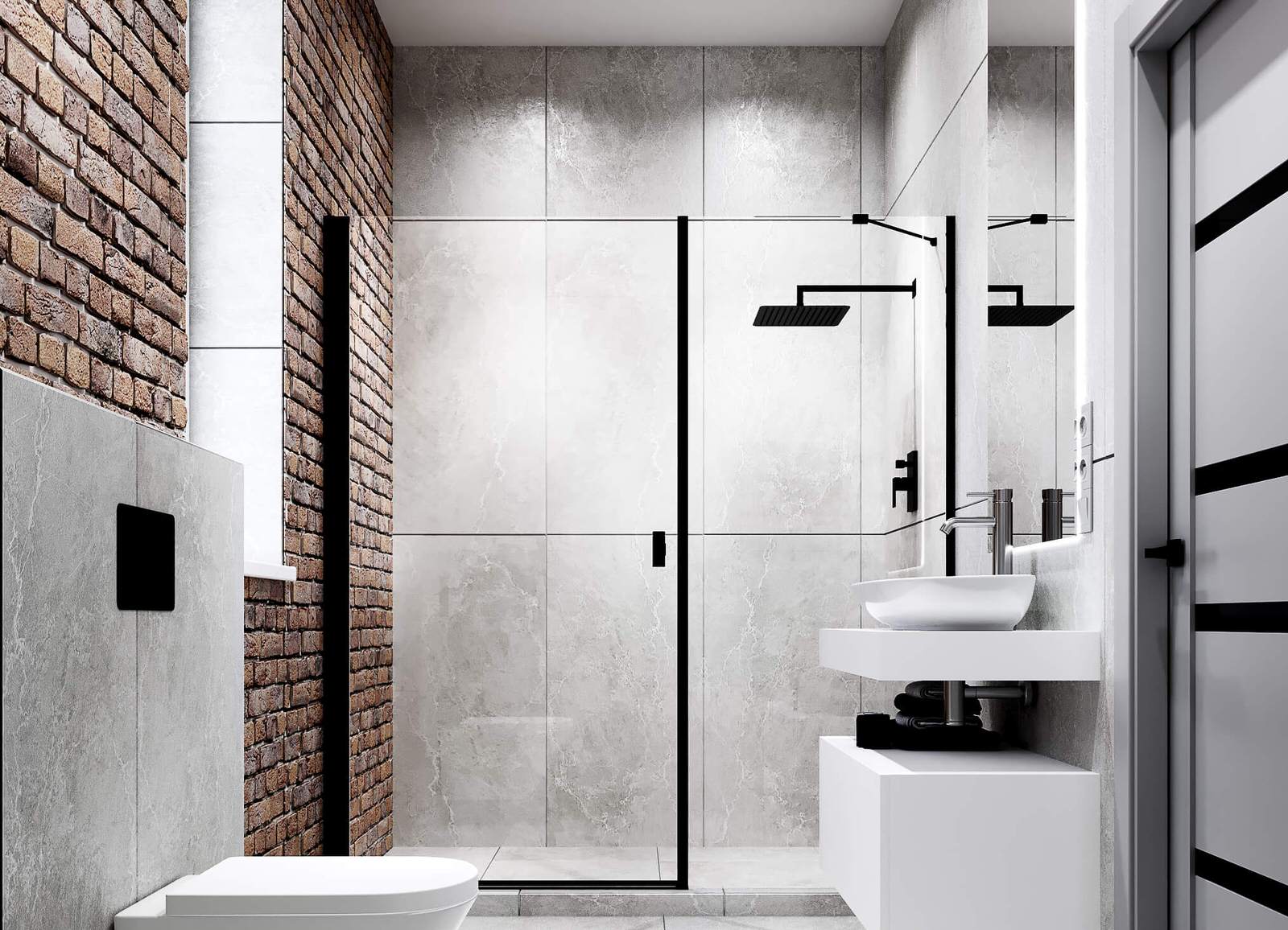 Дом с элементами современного лофта