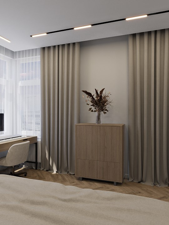 Обложка проекта: Спальня в современном стиле