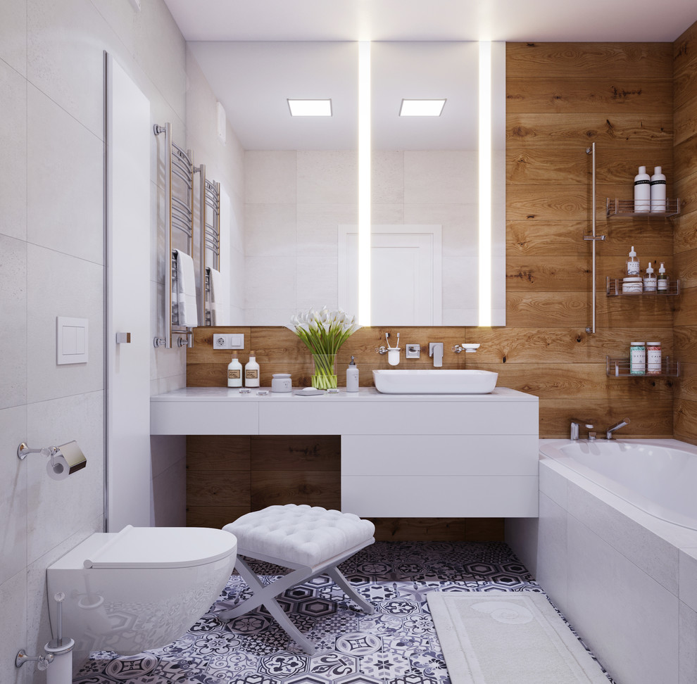 Интерьер трехкомнатной квартиры