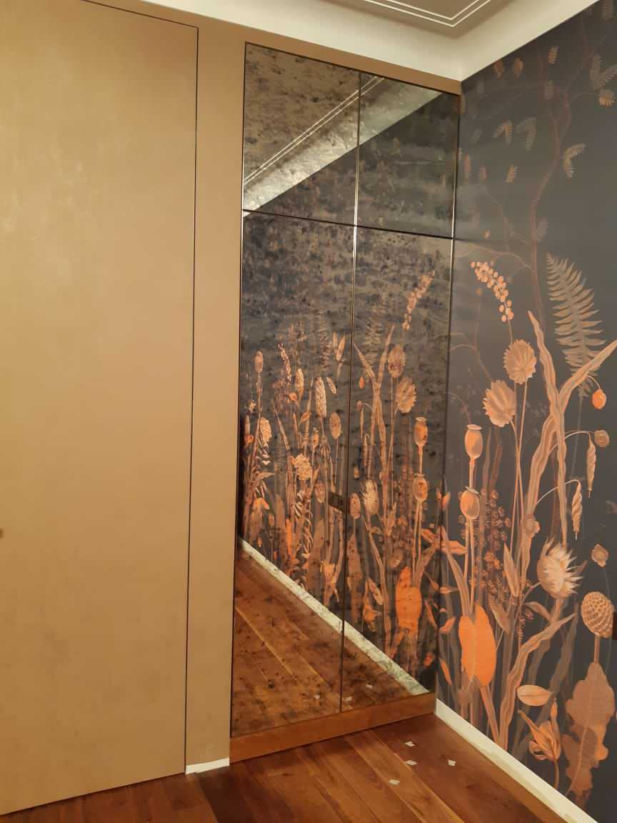 Шкафы в нишах -Морена