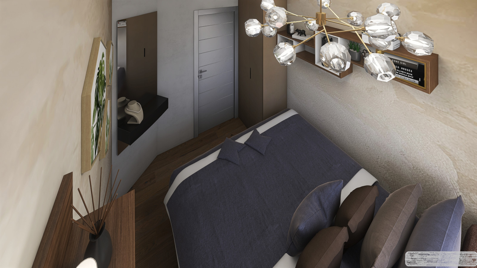 как переделать одну комнату с двумя окнами на две?