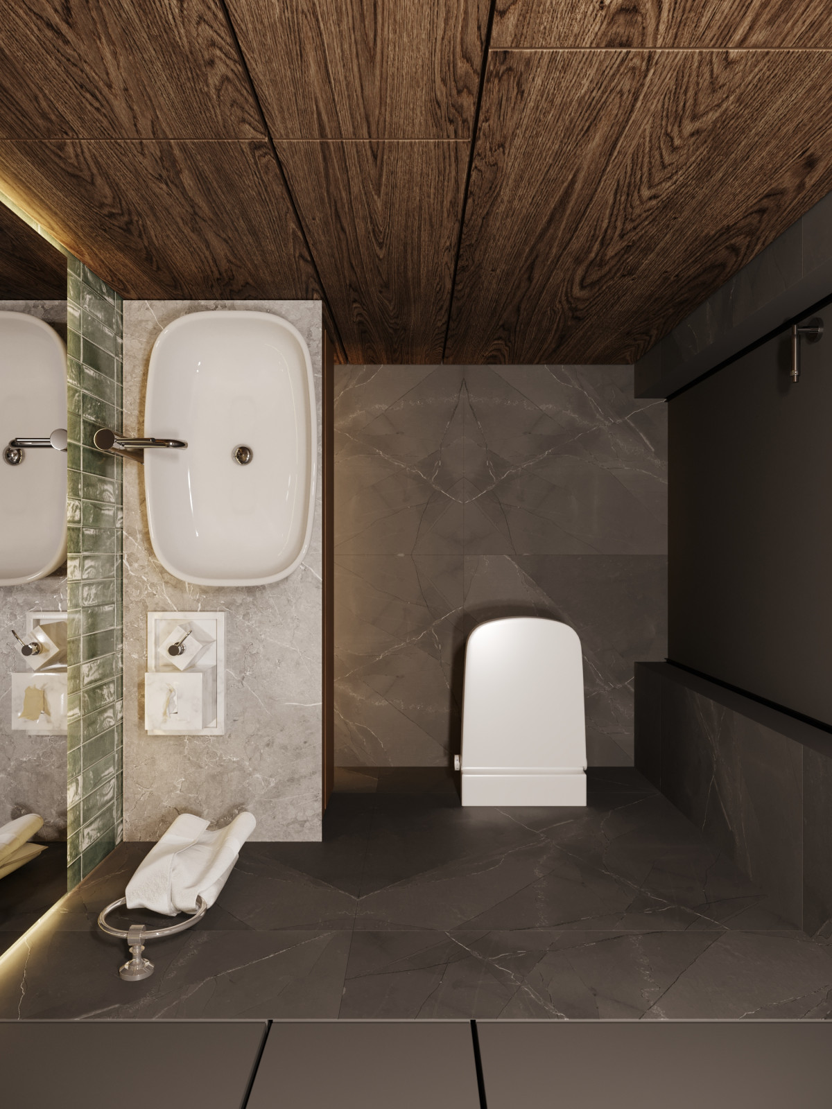 Двухуровневая квартира с террасой