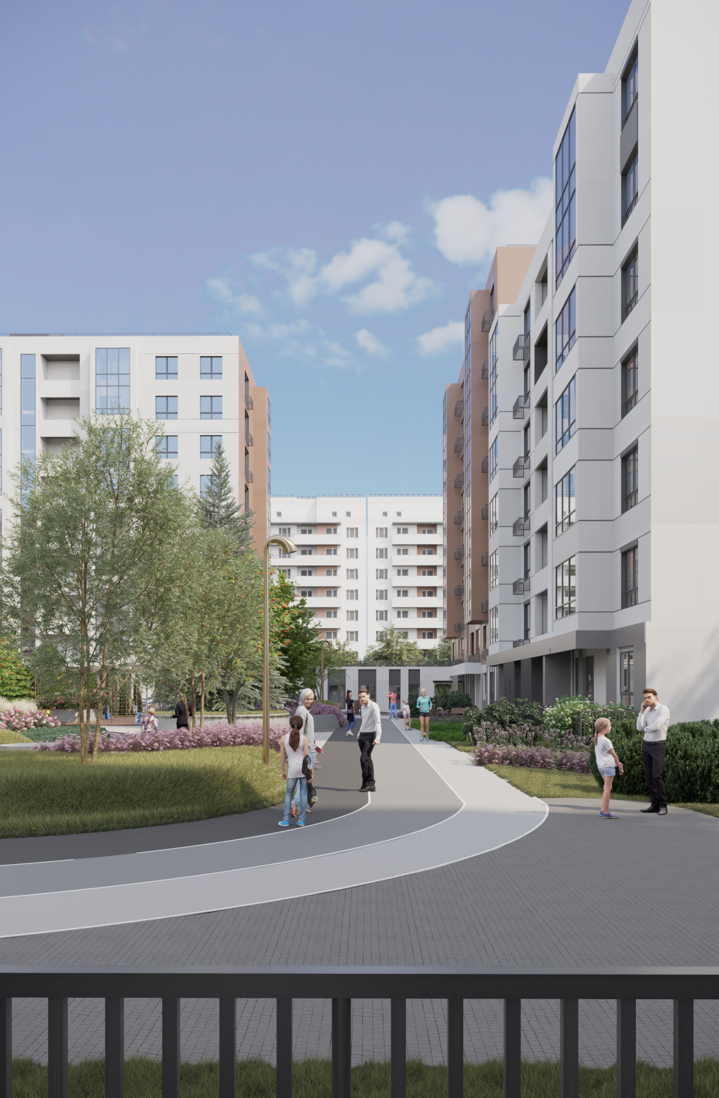 Эскизы к проекту жилого комплекса