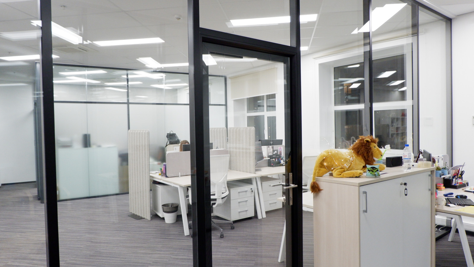 Перегородки Nayada для компании ООО «АМ-интеллектуальные технологи