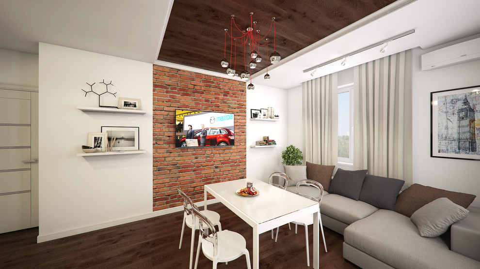 Квартира с элементами лофт