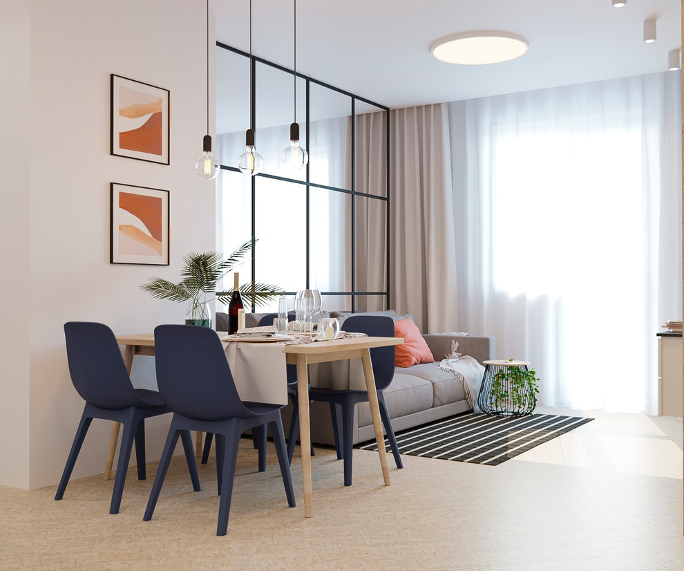 Трехкомнатная студия