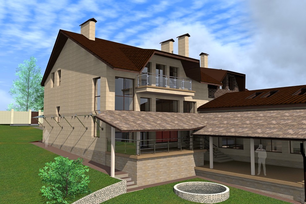 Индивидуальный жилой дом 350 м2