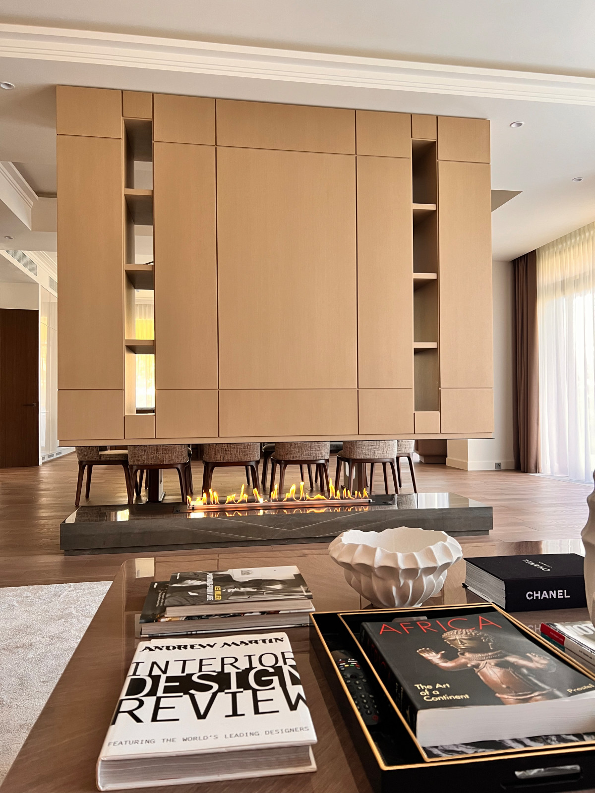 Автоматический биокамин Smart Fire A5 с защитной термопанелью