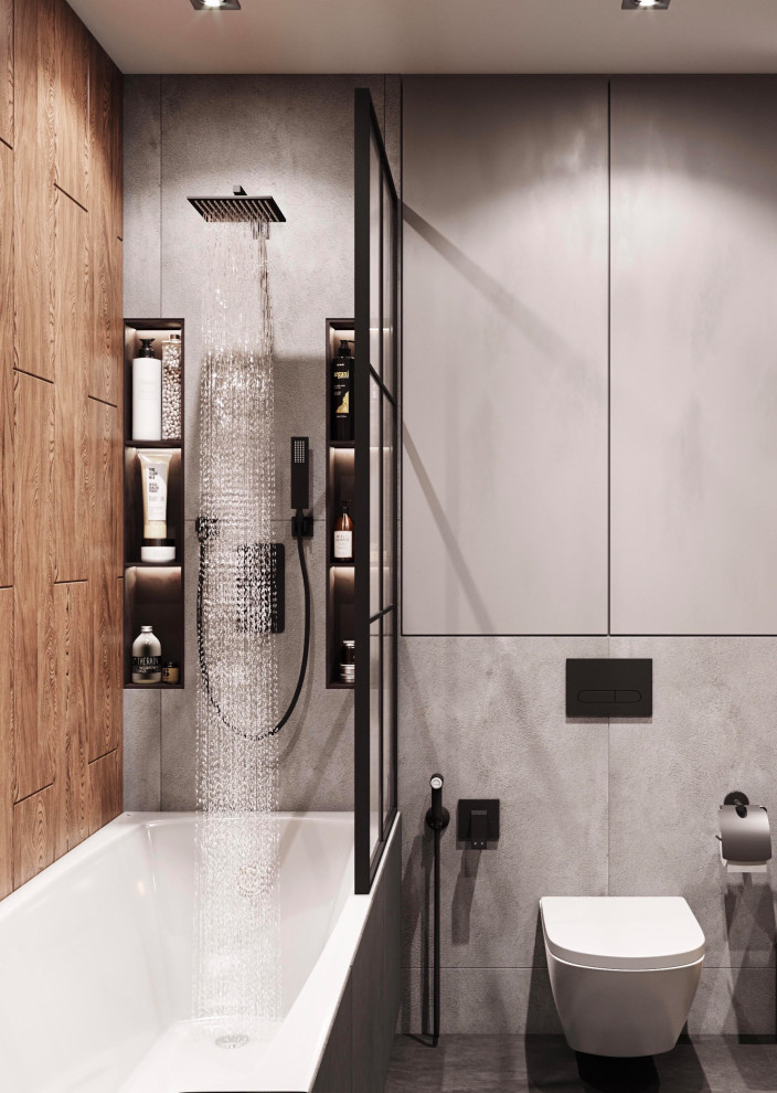 Санузел в Эко стиле