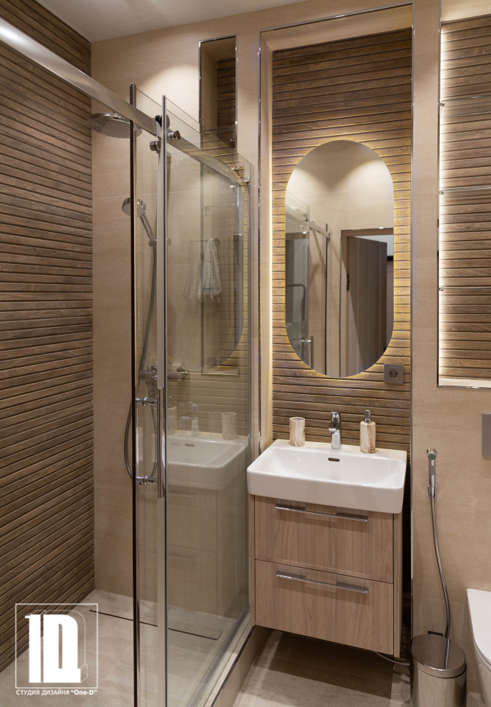 Дизайн-проект "Южное солнце" квартиры в ЖК Посейдон город Сочи 36 м2