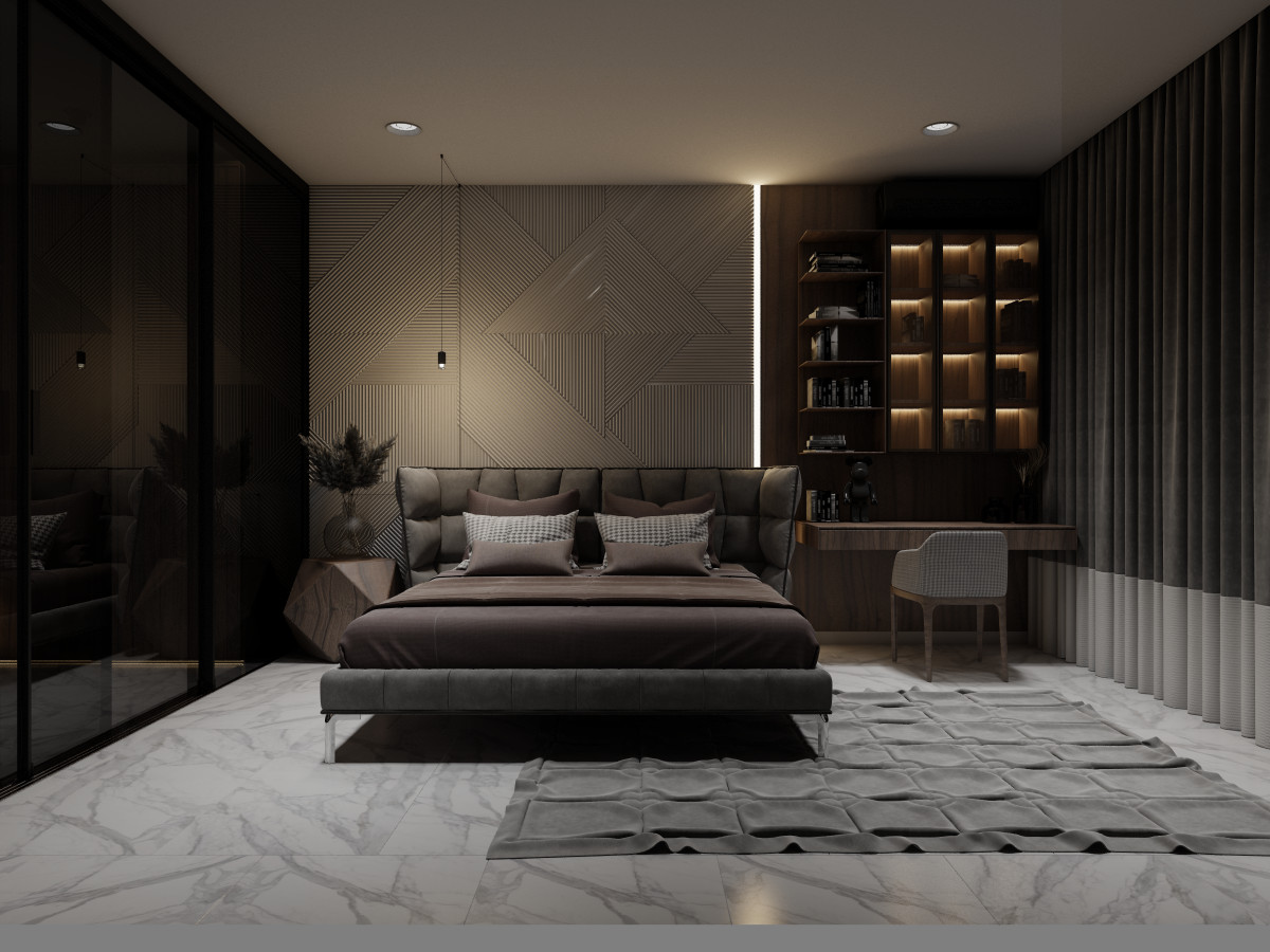 №14. Стильный и сильный интерьер в центре города Иркутск.