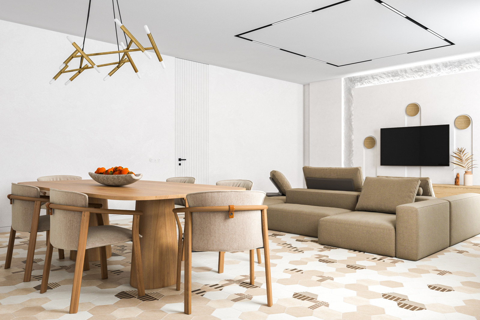 Гостиная в стиле ждапанди