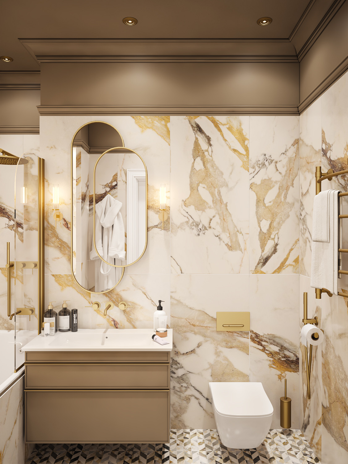 Дизайн проект квартиры в ЖК Тушино 2018