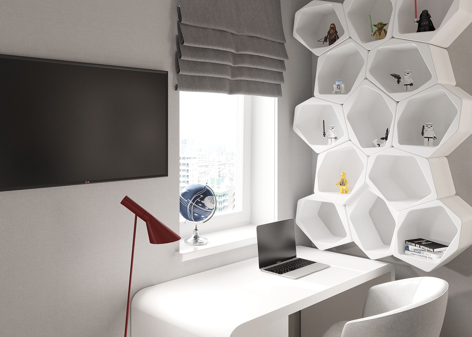 Детская в стиле футуризм 13 м2