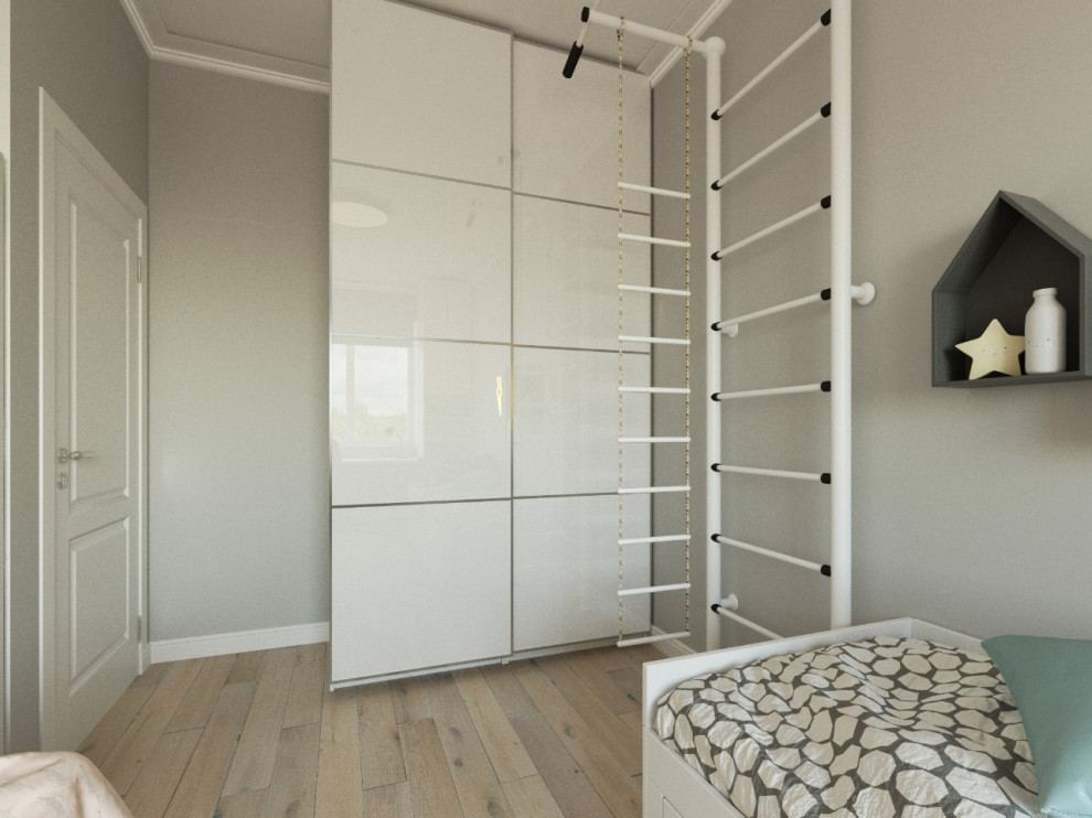 Дизайн проект квартиры 73кв.м. в пос. Зубово ЖК "Зубово-Лайф 2" для семейной