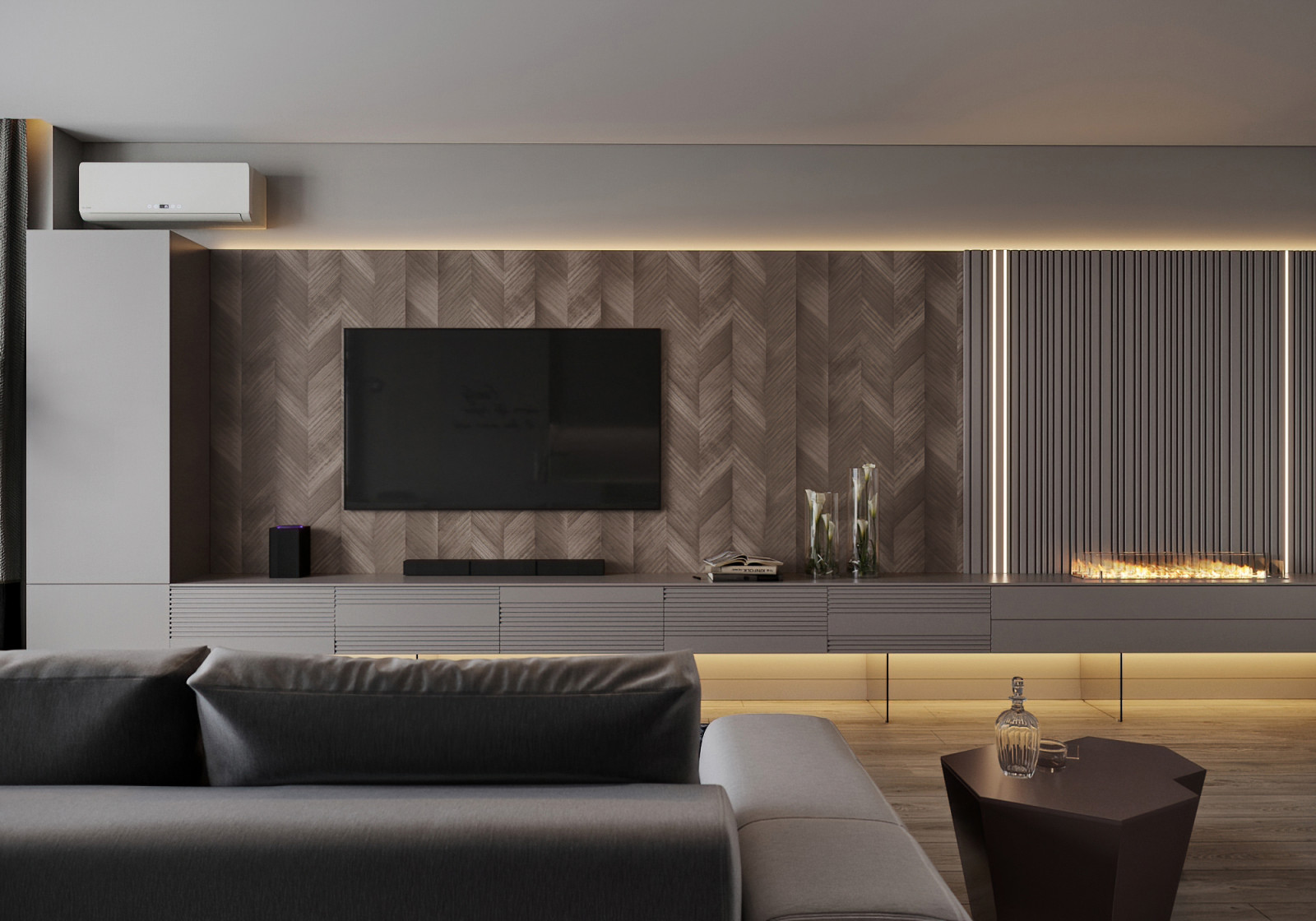 Дизайн квартиры в ЖК "Сердце Каспия"