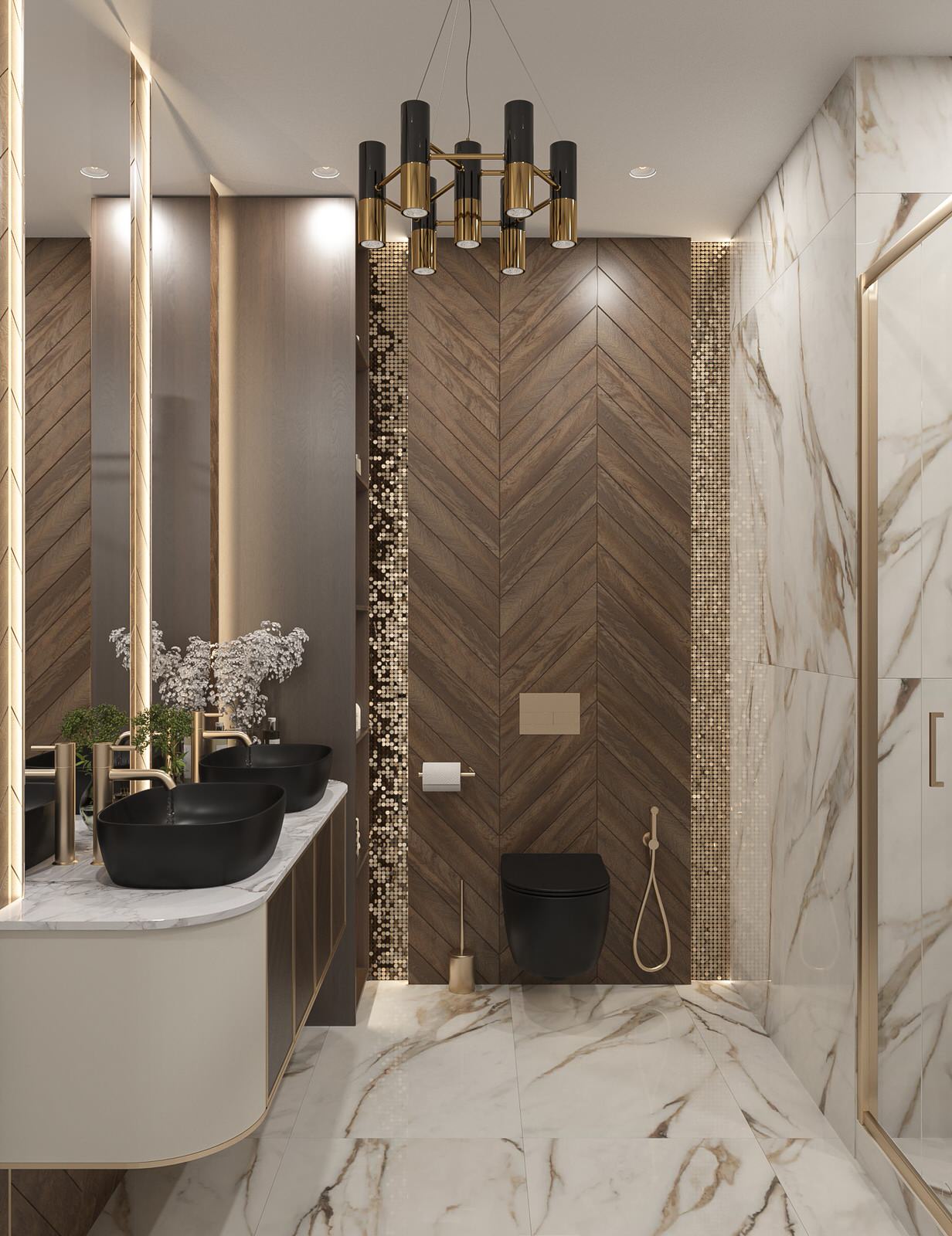 Дизайн-проект квартиры 140 м. кв.