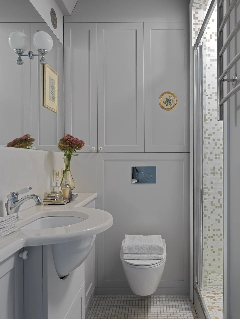 Houzz тур: 35 кв.м — квартира в Казани с винтажным интерьером