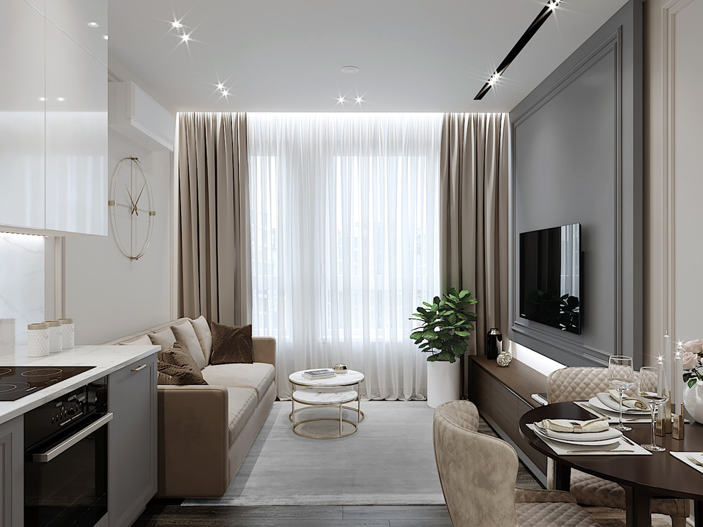 Обложка проекта: Квартира в ЖК "Грин Парк"