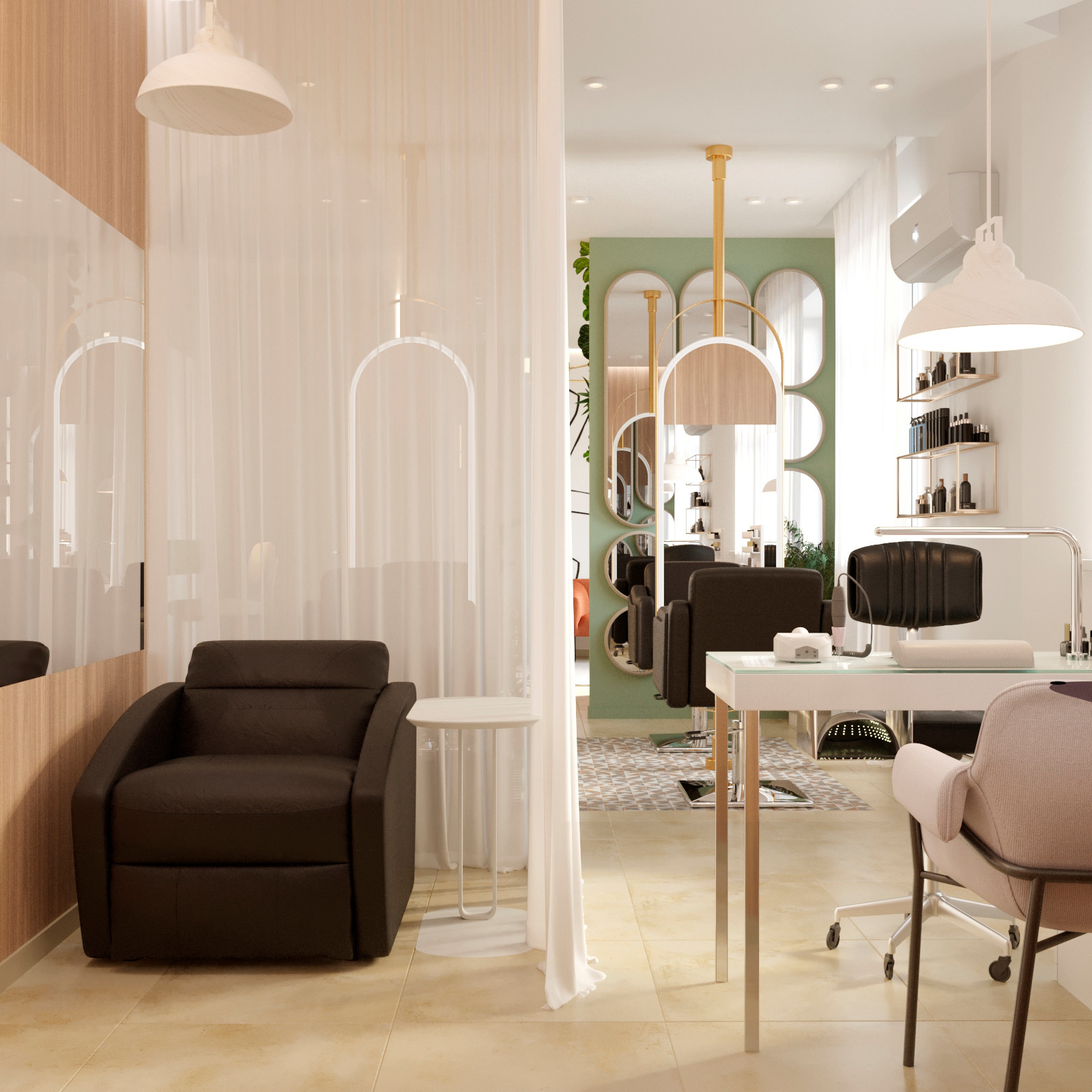 Дизайн салона красоты