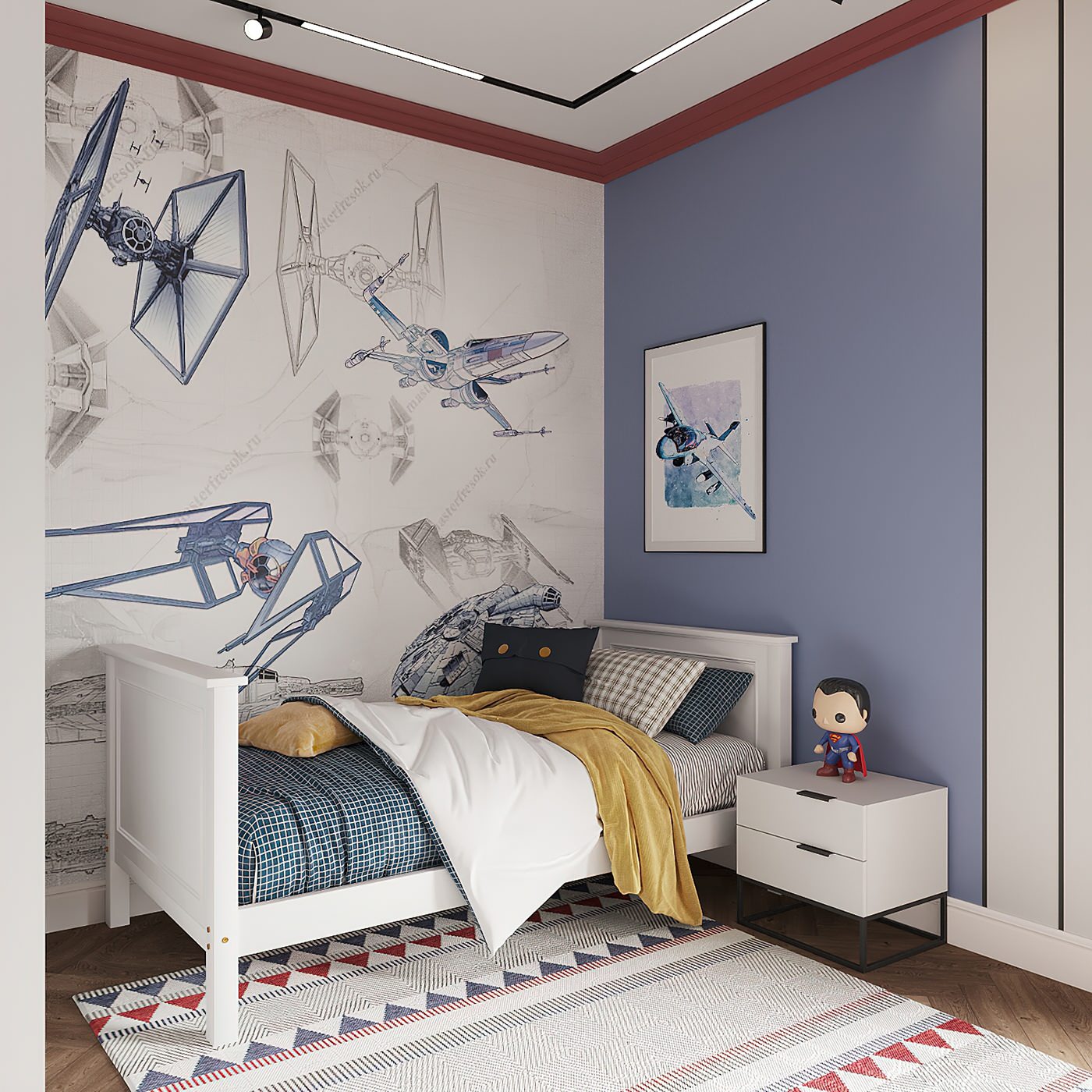 Интерьер в стиле неоклассика в РП ЗАРЕЧЬЕ 103 кв.м.