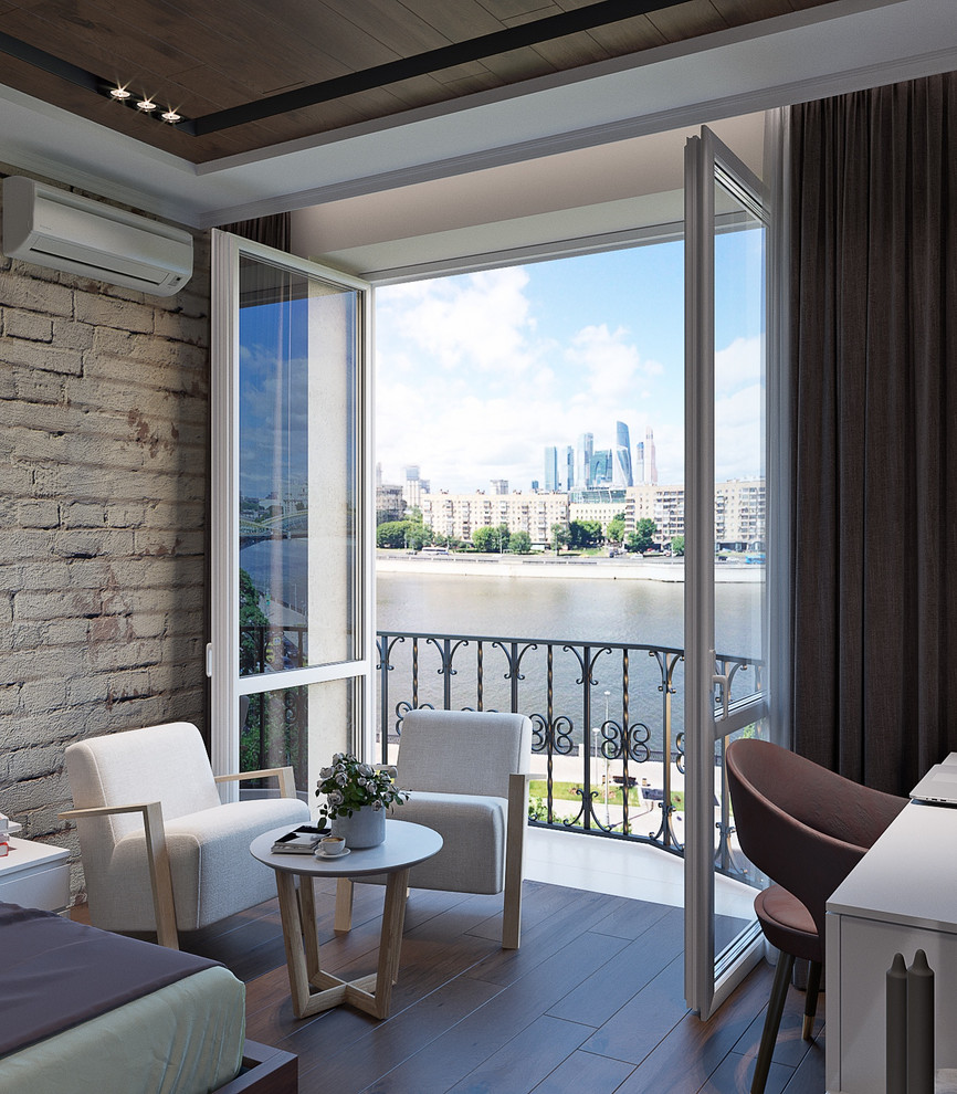 Мягкий лофт на московской набережной