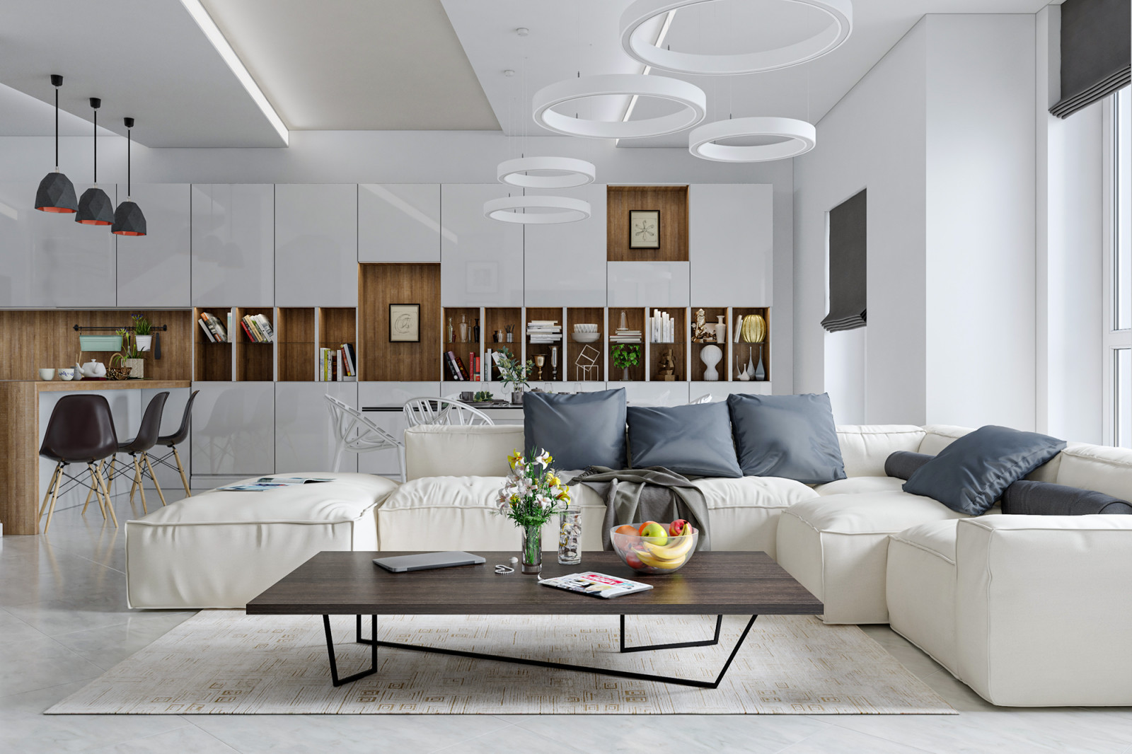 Наполнение гостиной