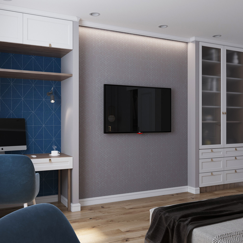 Дизайн трех комнатной квартиры в ЖК Комсомолец