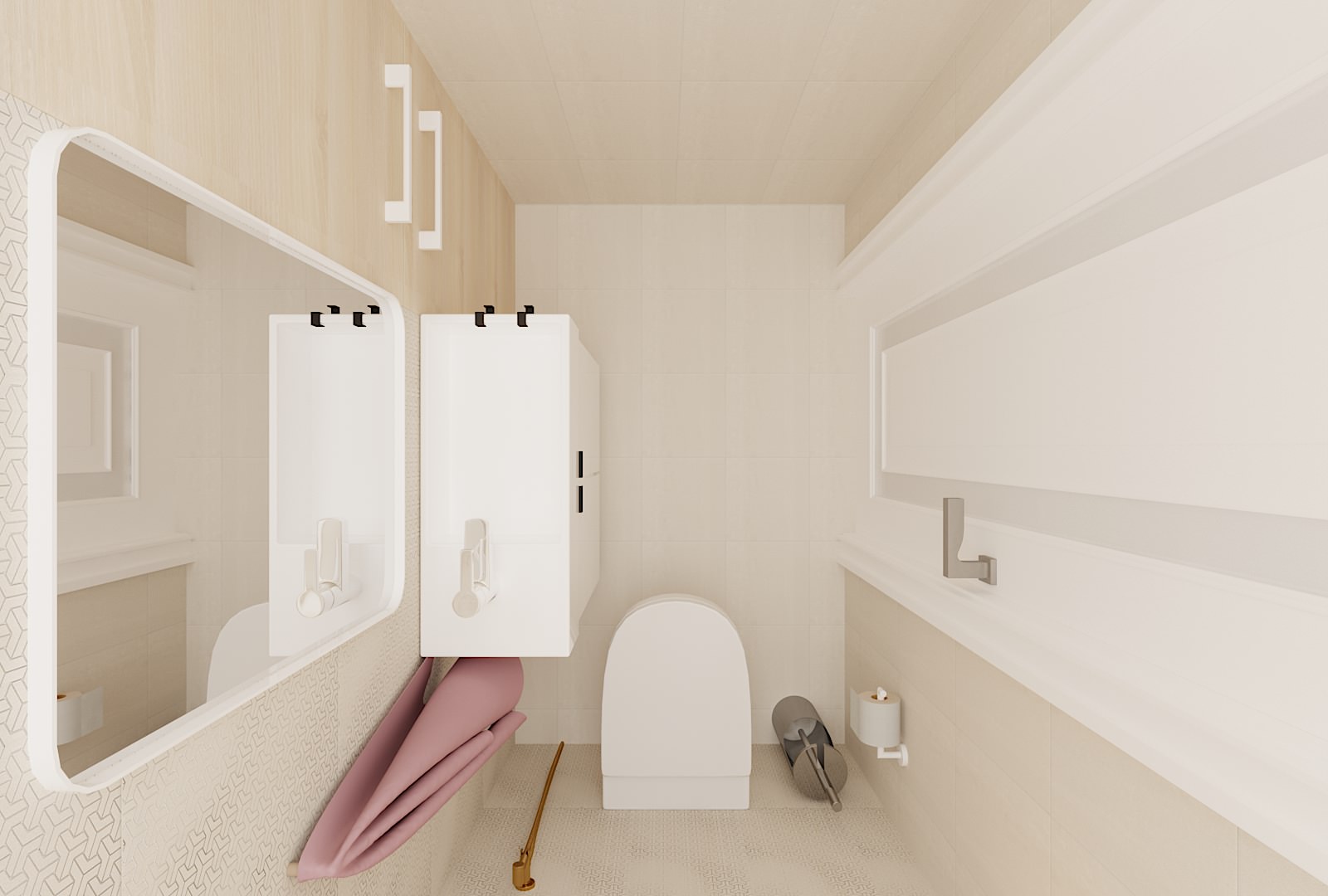 Проект квартиры 75 кв.м г.Тюмень